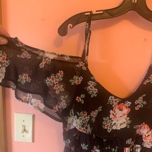 Torrid floral maxi dress